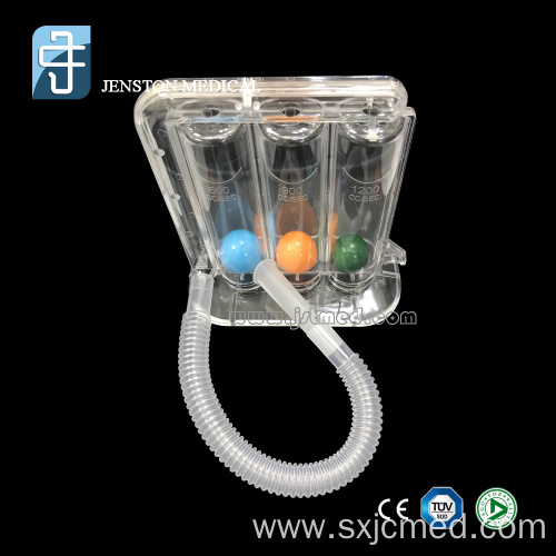 Medical Three Balls Spirometer for Breathing Trainer